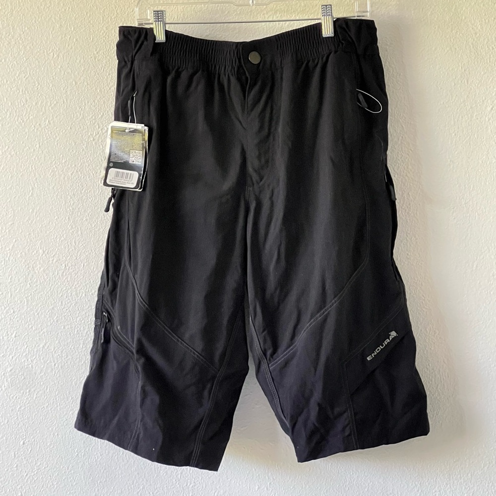 Endura Men's New Hummvee Bike Shorts with ClickFast Liner Black Size XXL NWT